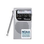 Portable NOAA Weather Radio with Long Battery Life