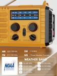 Raynic NOAA Emergency Weather Radio with Solar Charger