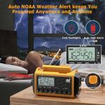 Eoxsmile Emergency Radio with NOAA Alert and Flashlight
