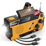Solar Hand Crank Emergency Radio with Chargers