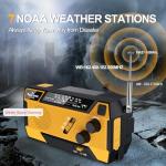 Solar Hand Crank Emergency Radio with Chargers