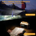 Eoxsmile Emergency Radio with NOAA Alert and Flashlight
