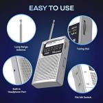 Portable NOAA Weather Radio with Long Battery Life