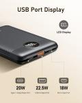 Portable 10000mAh Power Bank with Fast Charging