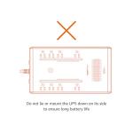 Compact 600VA Battery Backup & Surge Protector