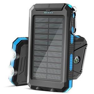 Waterproof Solar Charger with 38800mAh Power Bank
