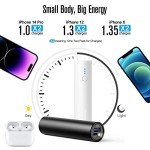 SIXTHGU 2-Pack Portable Charger Power Bank 5,000mAh