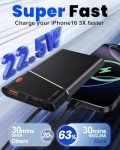 10000mAh Portable Power Bank with Fast Charging