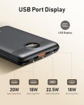 Portable 10000mAh Power Bank with Fast Charging