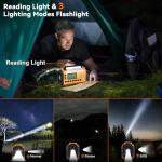 Emergency Weather Radio with Solar Power Bank