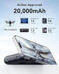 20000mAh Compact USB-C Power Bank Charger