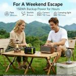 Marbero 150Wh Portable Power Station for Camping