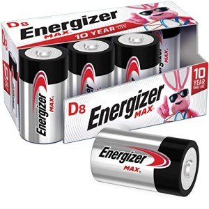 Energizer Premium D Cell Batteries, 8 Count