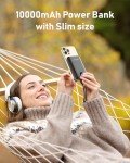 Portable 10000mAh Power Bank with Fast Charging