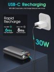 High-Capacity 40000mAh Portable Power Bank with Flashlight