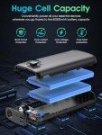 High-Capacity 40000mAh Portable Power Bank with Flashlight