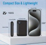 JONKUU 10000mAh Portable Power Bank Charger