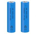 AFSONGOO 18650 Rechargeable Batteries - 3400mAh, 2-Pack