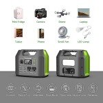 EnginStar 300W Portable Solar Generator for Camping