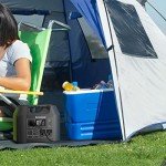 EnginStar 300W Portable Solar Generator for Camping