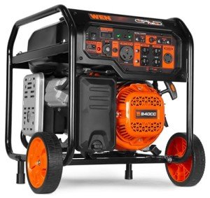 WEN DF8000X 8000W Dual Fuel Electric Generator