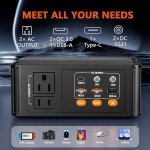 HOWEASY 88Wh Portable Power Station for Outdoors