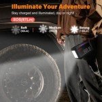 POWSTREAM 88.8Wh Portable Power Station for Emergencies