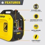 Champion 2500-Watt Portable Inverter Generator with CO Shield