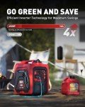 ERAYAK 4500W Quiet Portable Generator for Home Emergencies