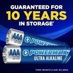 Powermax 24-Pack AAA Alkaline Batteries - Long Lasting