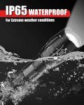 Victoper LED Tactical Flashlight 2-Pack, Waterproof & Bright