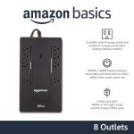 Compact 600VA Battery Backup & Surge Protector