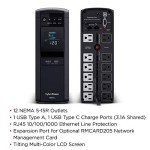 CyberPower 1500VA Sinewave UPS System with 12 Outlets