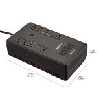 Compact 600VA Battery Backup & Surge Protector