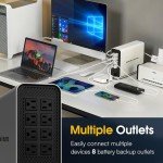 GoldenMate 800W Lithium UPS Battery Backup System