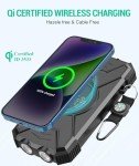 BLAVOR 10,000mAh Solar Charger Power Bank