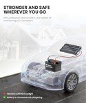 7.5W Solar Battery Trickle Charger for 12V Vehicles