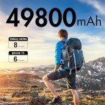 Kepswin 49800mAh Solar Power Bank with Flashlight