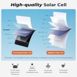 BigBlue 28W Portable Solar Charger with 3 USB Ports
