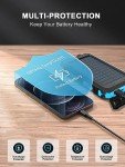 Waterproof Solar Charger with 38800mAh Power Bank