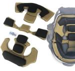 HANSTRONG GEAR Universal Tactical Airsoft Outdoor Combat Internal Replacement Memory Foam Pad Padding Inserts Protective Mat Kits Set Accessories Compatible for Fast/Mich/ACH/USMC/PASGT/EX Helmet