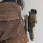 WGLILO QLS Quick Locking System Kit with 2" Mid/Low Ride Belt Loop Adapter, Drop Leg Holster Platform, QLS Fork and Duty Receiver Plate 22 19 & Elastic Leg Strap, Tan
