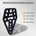 Holster Adapter, Cross Platform Conversion Kit, Molle Ride Holsters Mount, for Safari Series/Hawk Omnivore Holster/Drop Leg Platform/T-Series/Serpa Systems, Double-Sided Use (Billet Aluminum Modular)