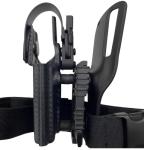 3PC Quick Locking System Kit Included QLS Fork and Plate for Gun Holster Leg Holster Low and Mid-Ride Belt Loop to Tactical Leg Shroud Platform Tourniquet Holder Adapter