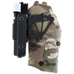 Tactical Tourniquet Holder Adapter with QLS Kit Extension and Quick Pull Holster Adapter for Duty Belt