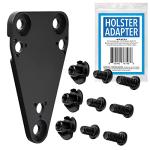 Impresa Molle Adapter Conversion Kit for Blackhawk & Safariland Drop Leg Holster – Cross Platform Adapter for Thigh or Level 3 Drop Leg Holster