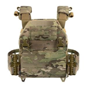 YAKEDA Tactical Training Vest with PALS System - Adjustable Straps Quick-Release Buckle for Hunting (US, Alpha, One Size, Regular, Regular, CP)