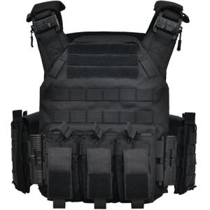 GFIRE Tactical Vest Quick Release Lightweight Vest Adjustable Breathable Weighted Vest for Training