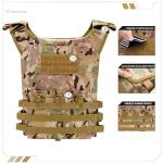 KUIEDIS Tactical Outdoors Vest,Fully Adjustable Breathable,Lightweight Modular Paintball Police Airsoft Vest