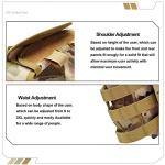 KUIEDIS Tactical Outdoors Vest,Fully Adjustable Breathable,Lightweight Modular Paintball Police Airsoft Vest